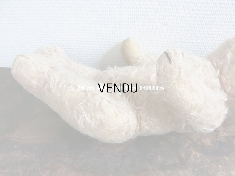 画像8: アンティーク ベア 淡いピンク