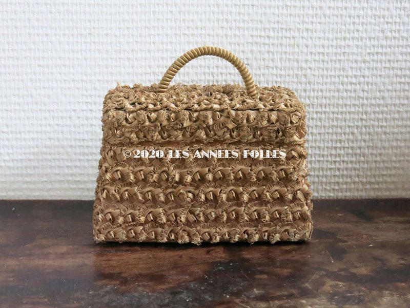 画像6: 19世紀 アンティーク ナポレオン3世時代 BOISSIER 小さなパニエ型 お菓子箱 ドラジェ & チョコレート 