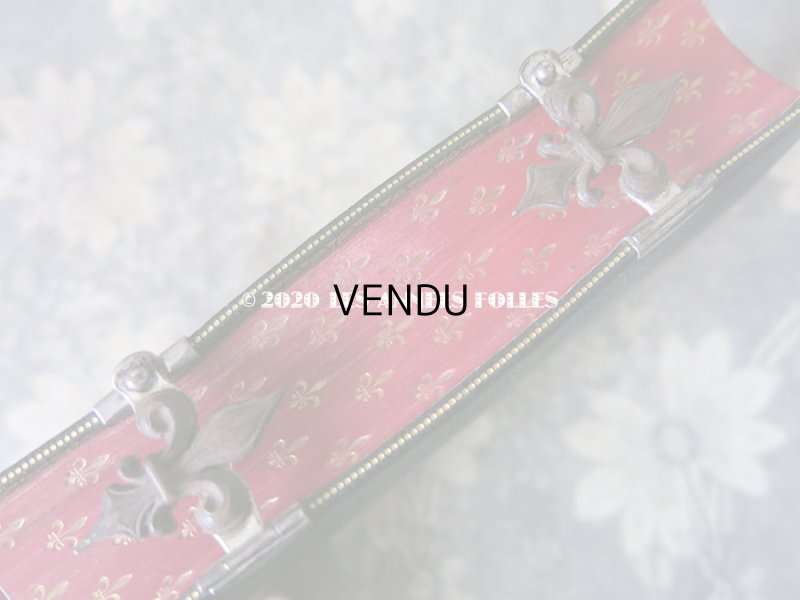 画像6: アンティーク ミサ典書 王冠と百合の紋章付き