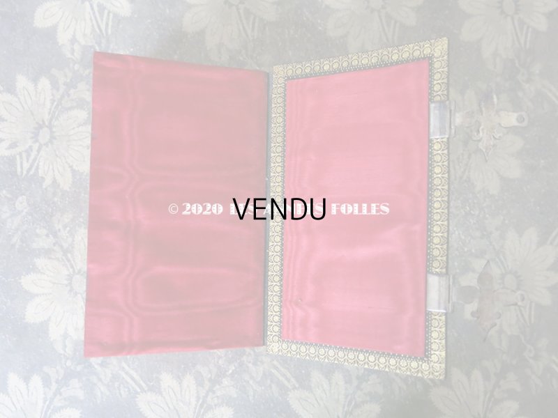 画像8: アンティーク ミサ典書 王冠と百合の紋章付き