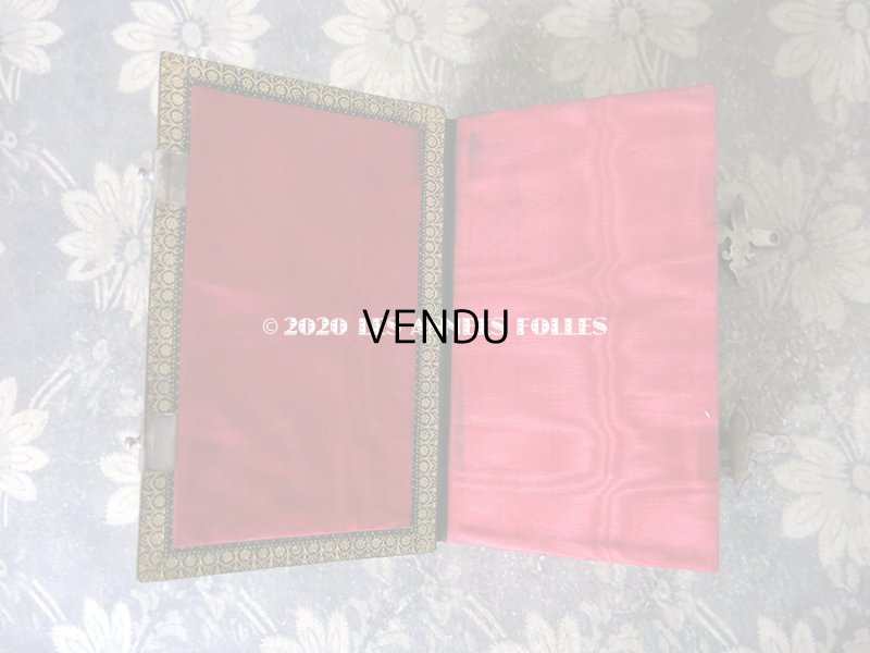 画像7: アンティーク ミサ典書 王冠と百合の紋章付き