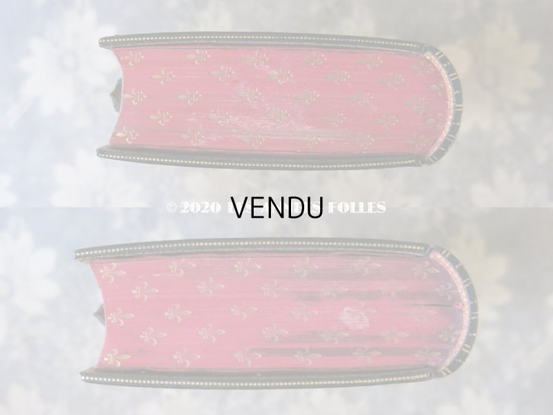 画像12: アンティーク ミサ典書 王冠と百合の紋章付き