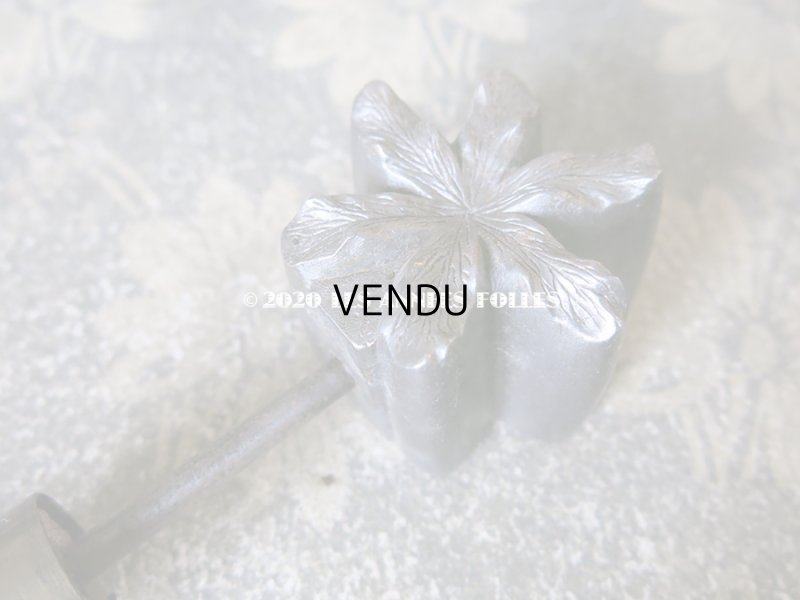 画像5: アンティーク  こて 花びら用 型押しの道具 古いコサージュ店  造花