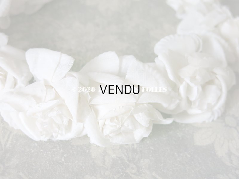 画像3: 1900年代 アンティーク 薔薇のヘッドリース ティアラ 花冠