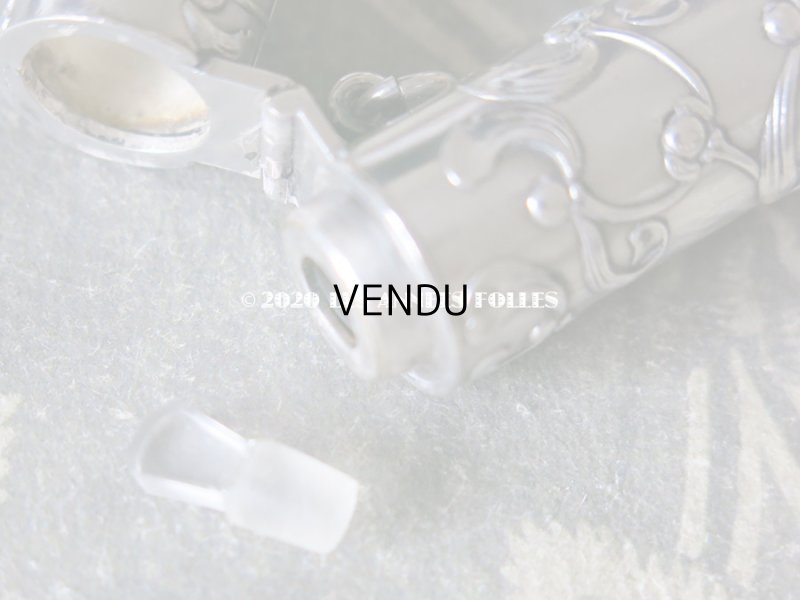 画像6: アンティーク  ヤドリギの香水瓶 シャトレーヌ用 パフュームボトル