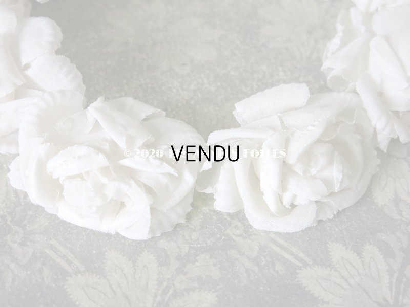 画像5: 1900年代 アンティーク 薔薇のヘッドリース ティアラ 花冠