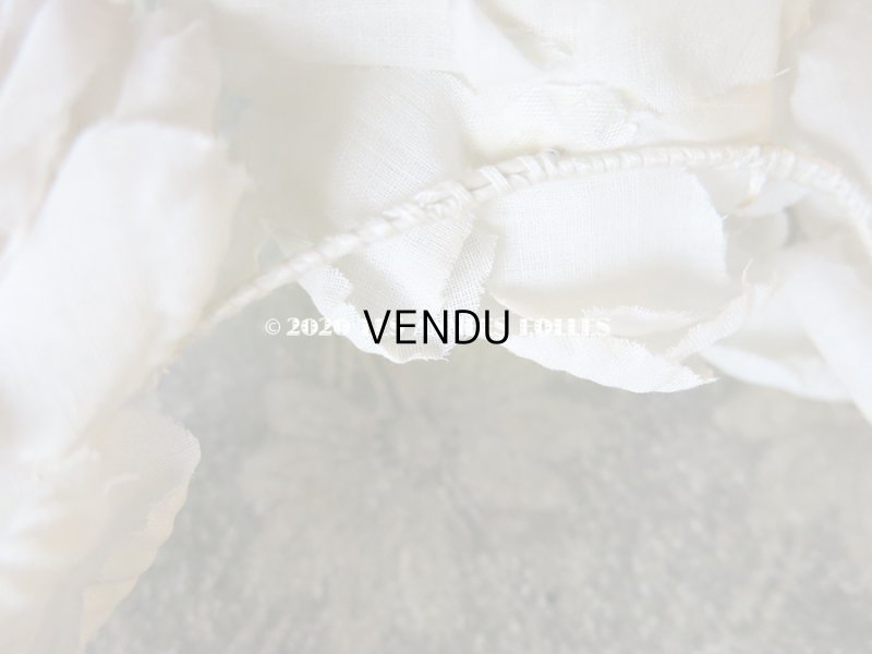 画像8: 1900年代 アンティーク 薔薇のヘッドリース ティアラ 花冠