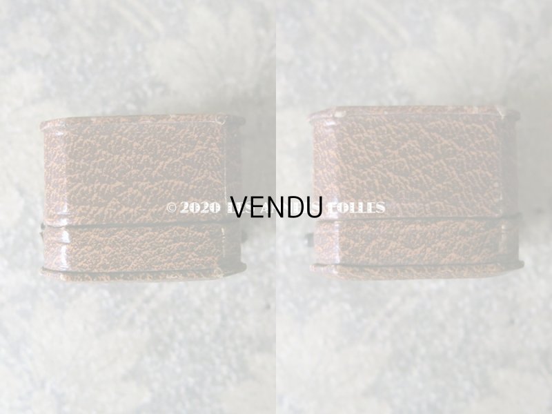 画像6: 1900年代 アンティーク  リングボックス ブラウン ジュエリーボックス 