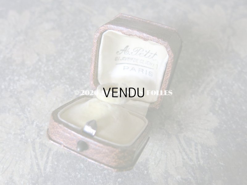 画像8: 1900年代 アンティーク  リングボックス ブラウン ジュエリーボックス 