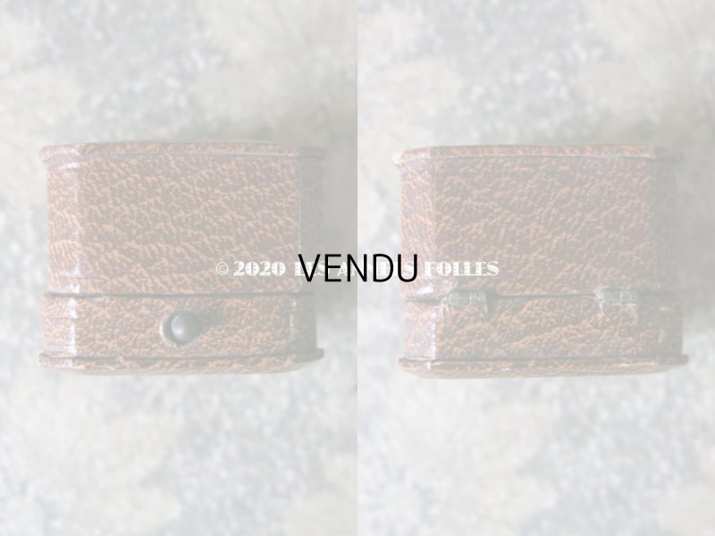 画像5: 1900年代 アンティーク  リングボックス ブラウン ジュエリーボックス 