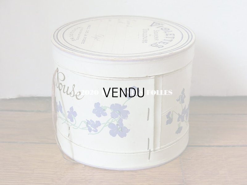 画像4: アンティーク  菫の郵送用 紙箱 VIOLETTES DE TOULOUSE