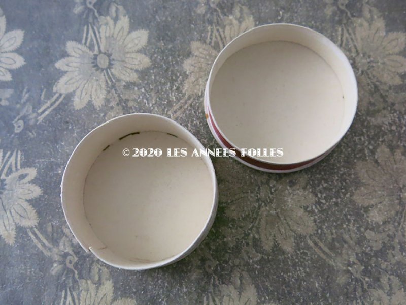 画像4: アンティーク パウダーボックス POUDRE DE RIZ リボン＆花のリース - SAUZE FRERES PARIS -