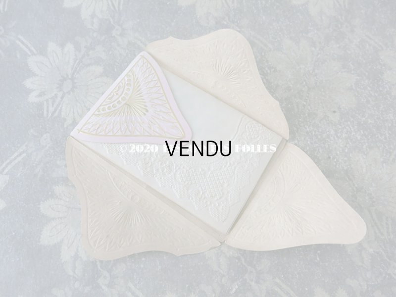 画像4: 1890年 アンティーク  手紙入り 洗礼式の記念 天使の装飾付き封筒 カニヴェ 