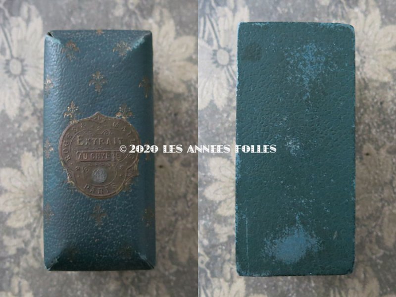 画像5: アンティーク パフュームボックス 百合の紋章 EXTRAIT AU CHYPRE - ROGER & GALLET PARIS -