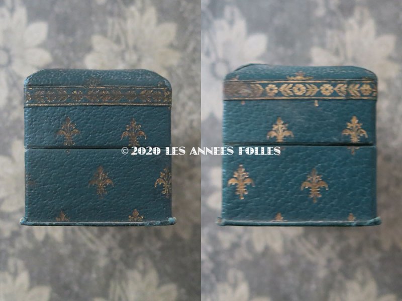 画像7: アンティーク パフュームボックス 百合の紋章 EXTRAIT AU CHYPRE - ROGER & GALLET PARIS -