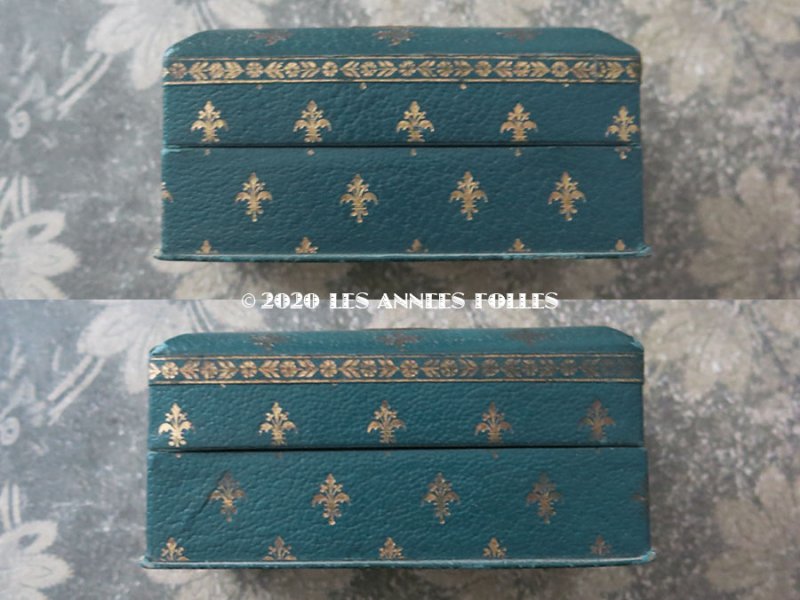 画像6: アンティーク パフュームボックス 百合の紋章 EXTRAIT AU CHYPRE - ROGER & GALLET PARIS -