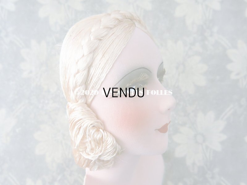 画像6: 1920年代 アンティーク ブドワールドール ソファドール