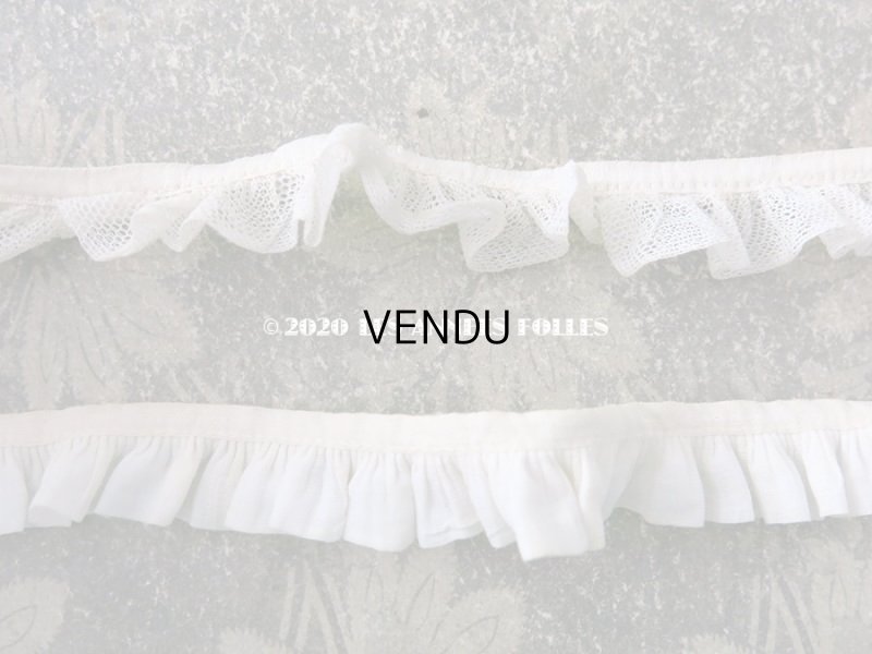 画像3: アンティーク フリルリボン 2点セット