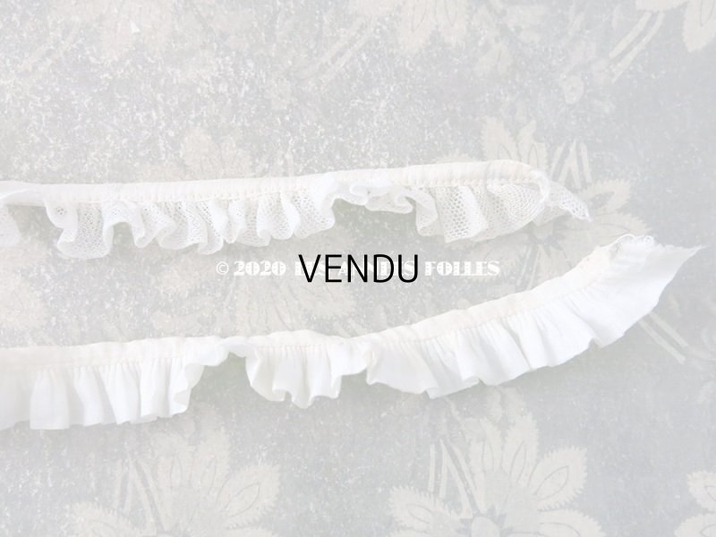 画像4: アンティーク フリルリボン 2点セット