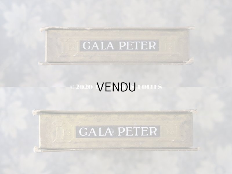 画像6: アンティーク ラングドシャのお菓子箱  LANGUES DE CHATS - GALA PETER -