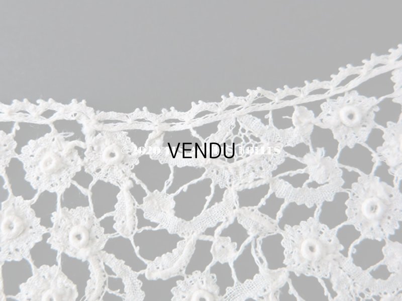 画像4: 19世紀 アンティーク 付け襟 ロザリン・ペルレ