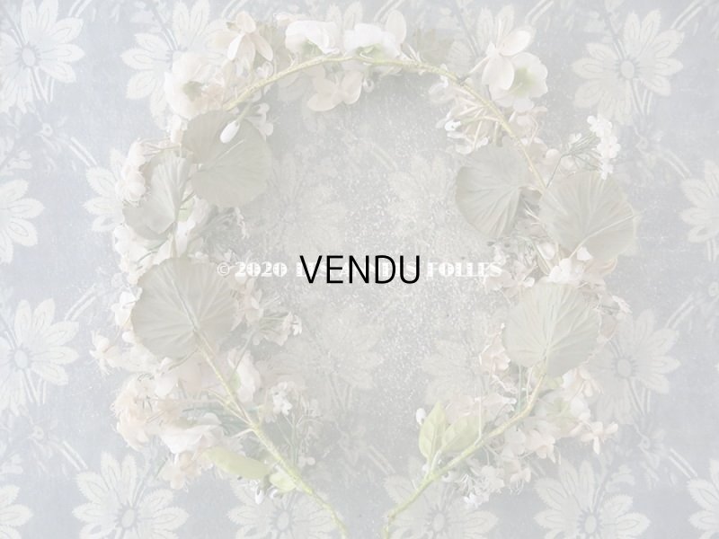 画像9: 19世紀　ナポレオン3世時代 アンティーク 結婚式の花冠＆ブーケ  ティアラ & ブーケ　ウェディング 結婚式 ティアラ