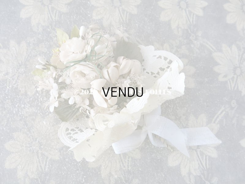 画像10: 19世紀　ナポレオン3世時代 アンティーク 結婚式の花冠＆ブーケ  ティアラ & ブーケ　ウェディング 結婚式 ティアラ