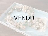 19世紀　ナポレオン3世時代 アンティーク 結婚式の花冠＆ブーケ  ティアラ & ブーケ　ウェディング 結婚式 ティアラ