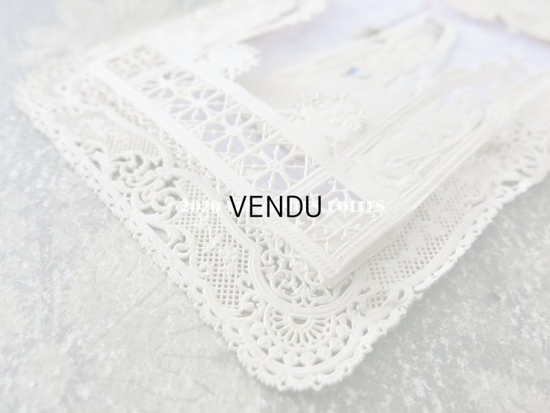 画像8: 19世紀末 アンティーク  立体 初聖体のカニヴェ プルミエール・コミュニオン