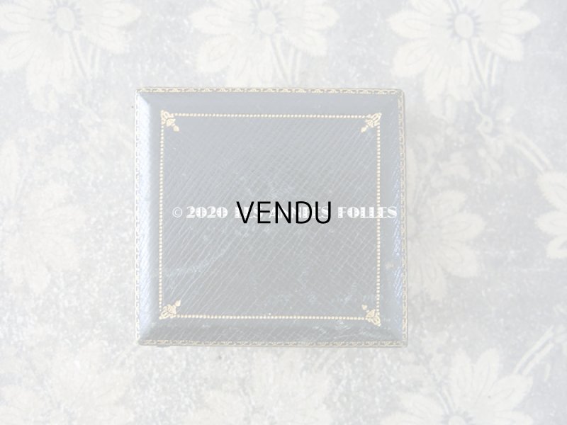 画像6: アンティーク 金彩入り ブレスレット用 ジュエリーボックス ダークグリーン