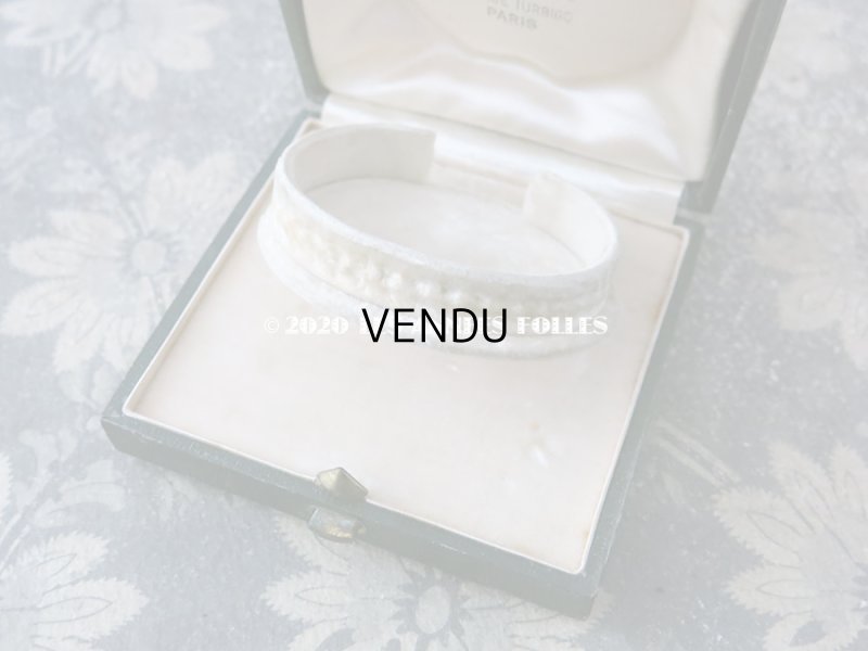 画像3: アンティーク 金彩入り ブレスレット用 ジュエリーボックス ダークグリーン