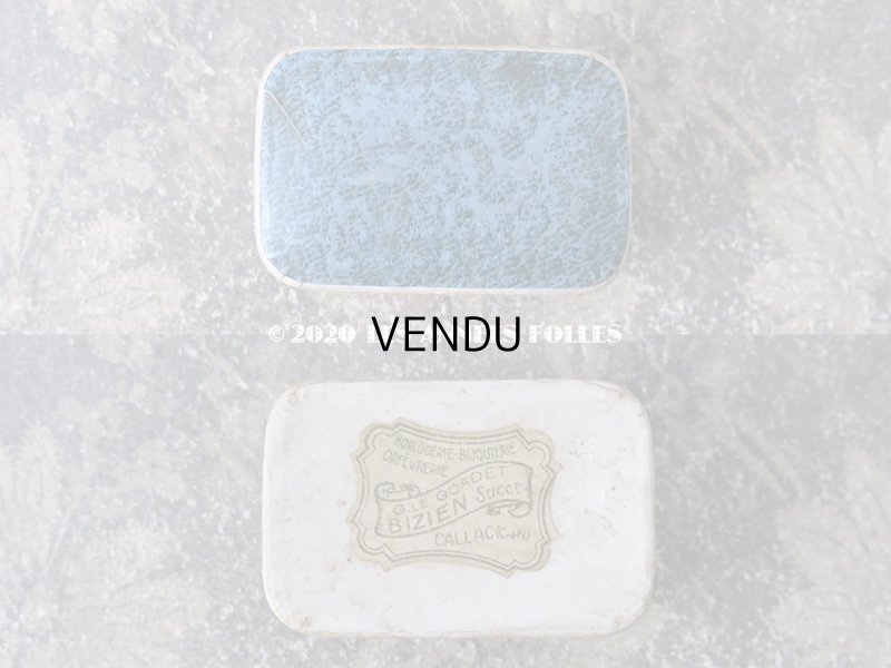 画像6: アンティーク 婚約指輪用 ジュエリーボックス 金彩入り エンゲージリング