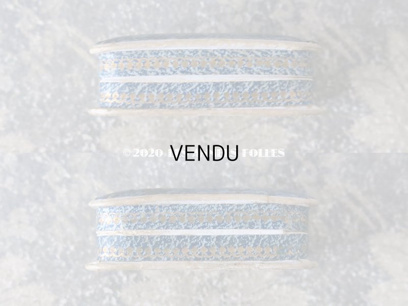 画像7: アンティーク 婚約指輪用 ジュエリーボックス 金彩入り エンゲージリング