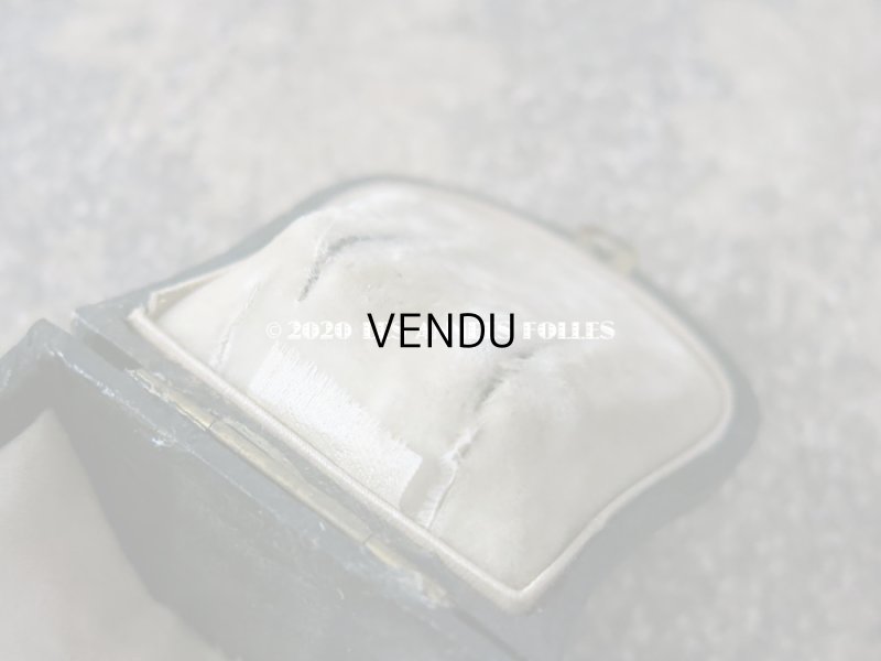 画像5: 19世紀 アンティーク ジュエリーボックス ピアス用 黒