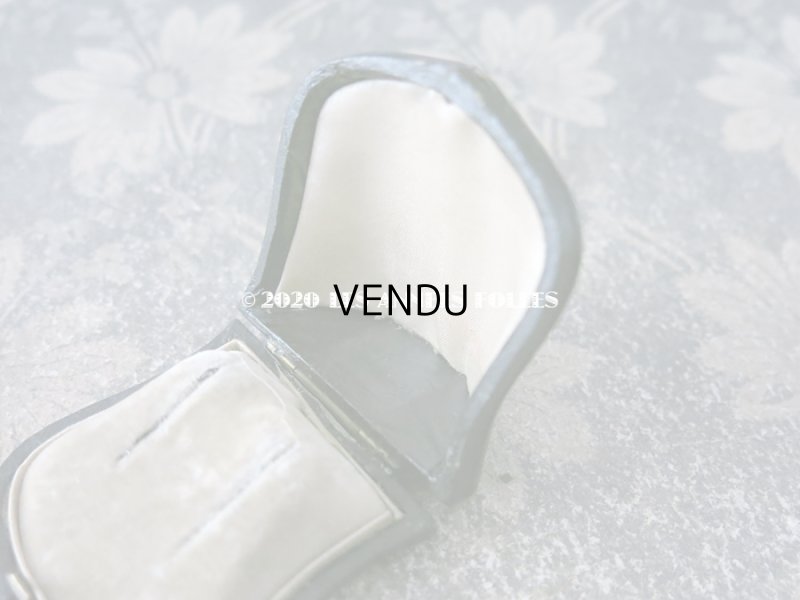 画像3: 19世紀 アンティーク ジュエリーボックス ピアス用 黒