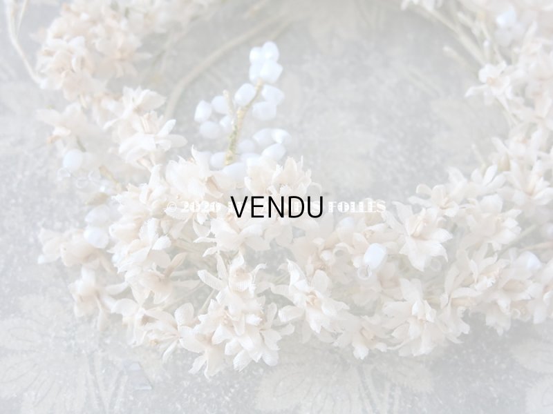 画像6: 19世紀末 アンティーク オレンジの花のティアラ 花冠 ウェディング 結婚式