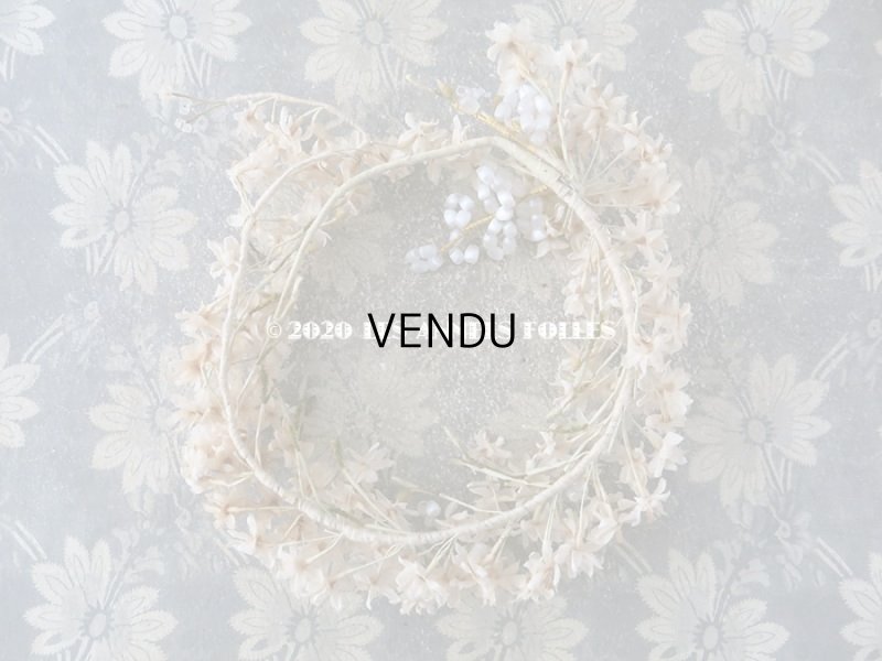 画像4: 19世紀末 アンティーク オレンジの花のティアラ 花冠 ウェディング 結婚式