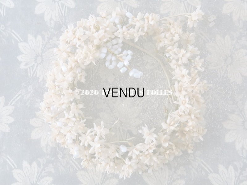 画像3: 19世紀末 アンティーク オレンジの花のティアラ 花冠 ウェディング 結婚式