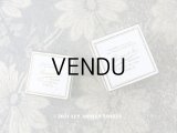 1900年代 アンティーク 小さなジュエリーボックス ホワイト＆ゴールド