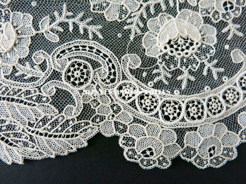 画像4: 【セール対象外】【クーポン対象外】19世紀末 新品同様 未使用 アンティーク ニードルレース ポワンドローズ 8.7m  『ポワン・ド・ガーズ』『ポワン・ド・ローズ』 