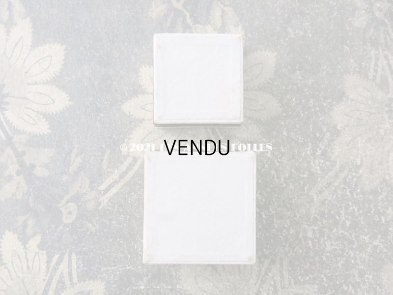 画像4: 1900年代 アンティーク 小さなジュエリーボックス ホワイト＆ゴールド