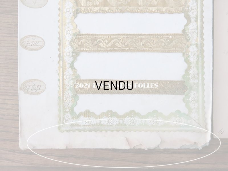 画像6: アンティーク 箱入り メタルレース & メタルブレードのサンプラー 46枚のセット