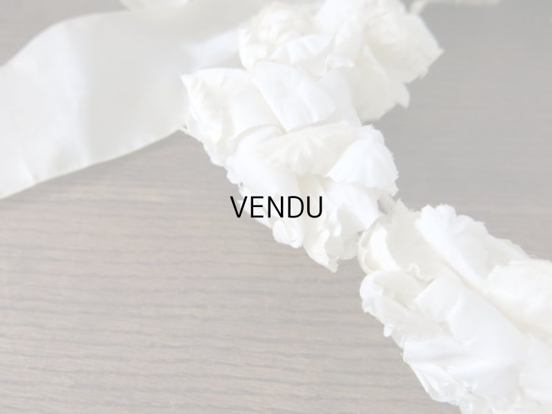 画像12: アンティーク 硝子の蓋のショーケース入り コミュニオンのヘッドリース プレザントワール