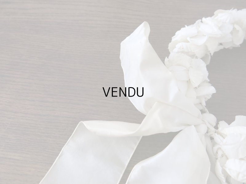 画像14: アンティーク 硝子の蓋のショーケース入り コミュニオンのヘッドリース プレザントワール