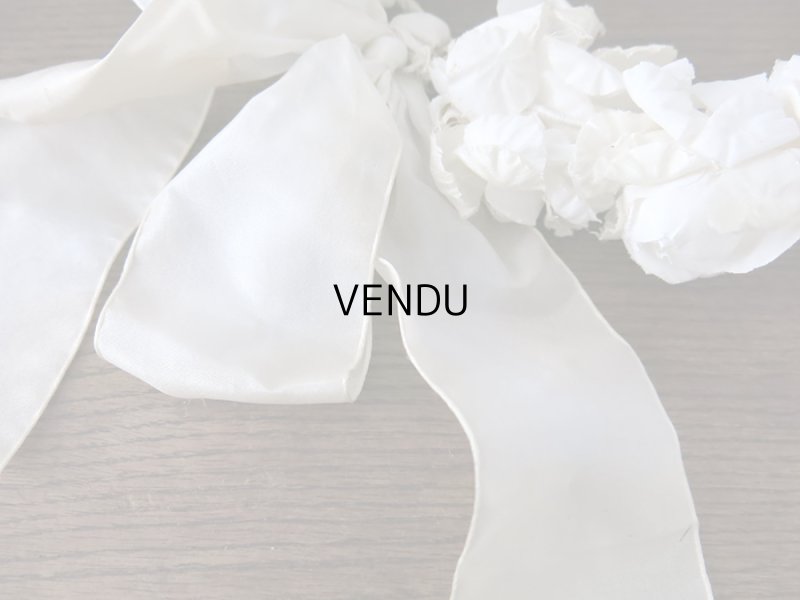 画像13: アンティーク 硝子の蓋のショーケース入り コミュニオンのヘッドリース プレザントワール