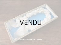 アンティーク 硝子の蓋のショーケース入り コミュニオンのヘッドリース　プレザントワール