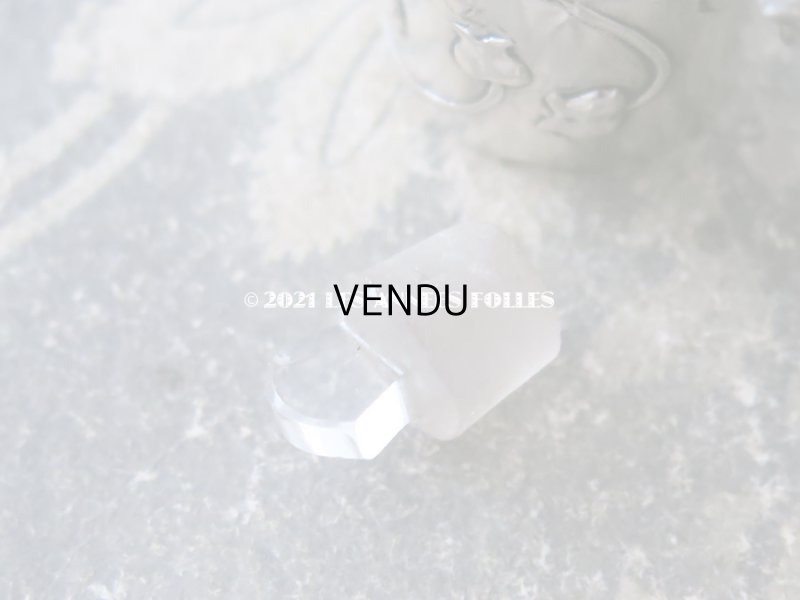 画像7: アンティーク シルバー製 鈴蘭の香水瓶 シャトレーヌ用 パフュームボトル