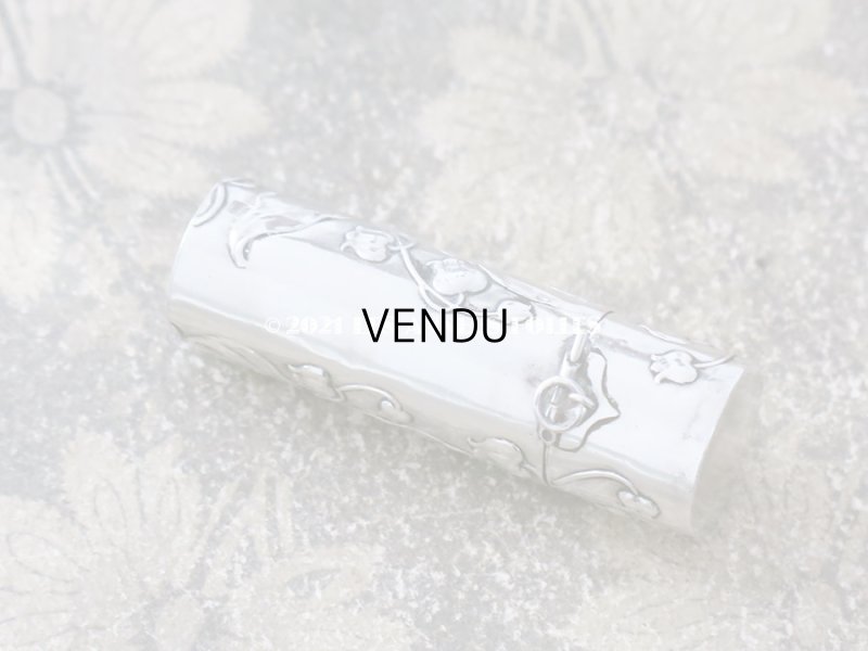 画像3: アンティーク シルバー製 鈴蘭の香水瓶 シャトレーヌ用 パフュームボトル