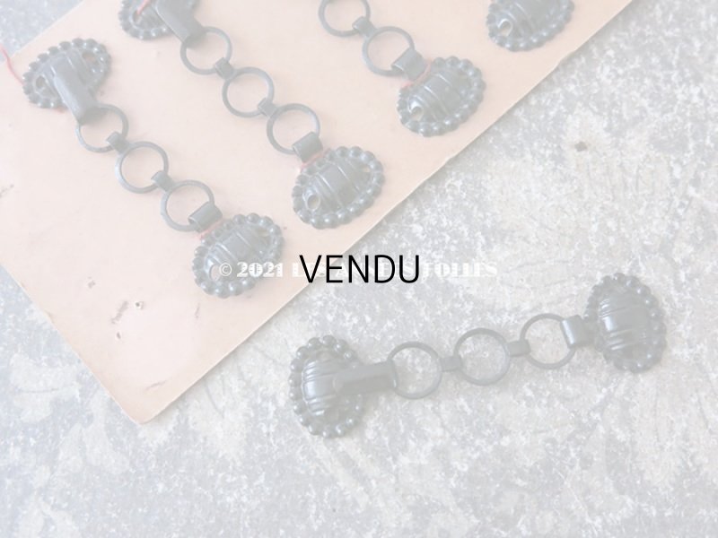 画像7: 1900年代 未使用 アンティーク チェーン付き金具