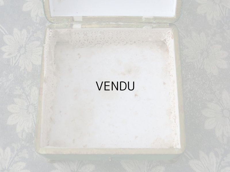 画像5: 19世紀 アンティーク ナポレオン3世時代 お菓子箱 薔薇のハンドペイント チョコレートボックス